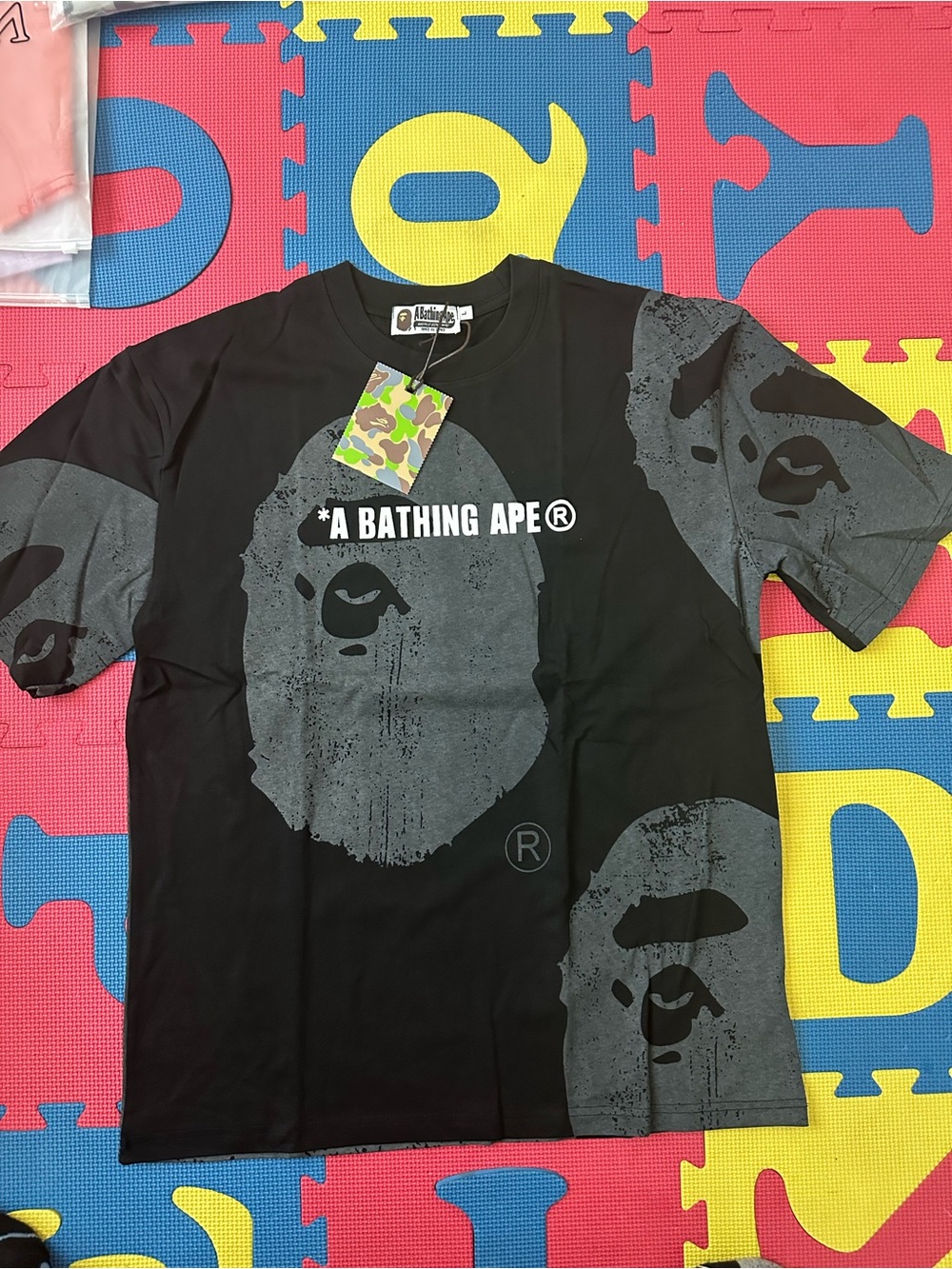 Black Graphic Logo Tee - Men